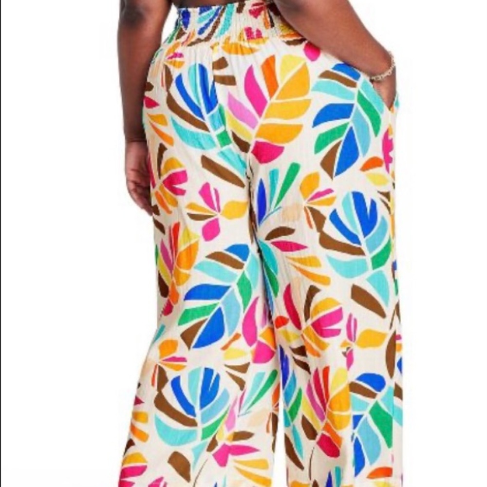 NWT Tabitha Brown for Target Botanical Print Pants